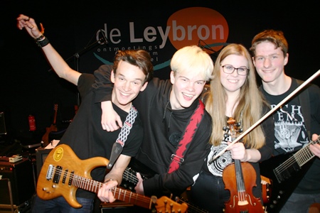 Jonge Rockers laten Leybron swingen